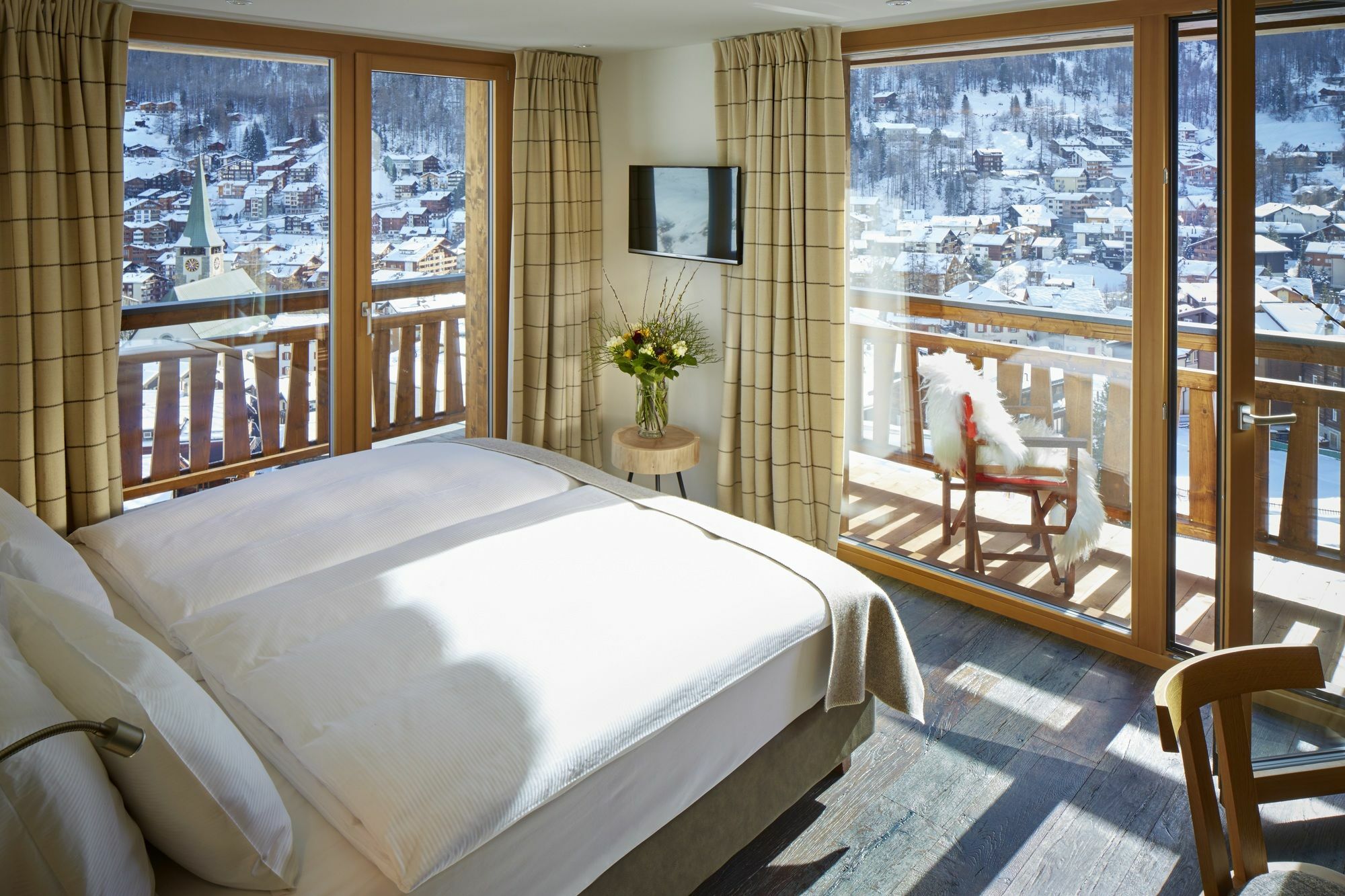 La Vue Luxury Living Apartments Zermatt Bagian luar foto